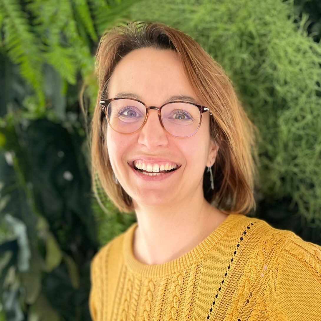Portrait de Claire Germain, fondatrice de Clairver, spécialiste du conseil en entreprise du paysage et sensibilisation à la biodiversité