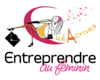 logo association les CréActives entrepreneuses au feminin